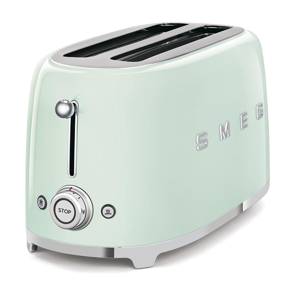 Smeg 4 Slice Toaster - Pastel Green